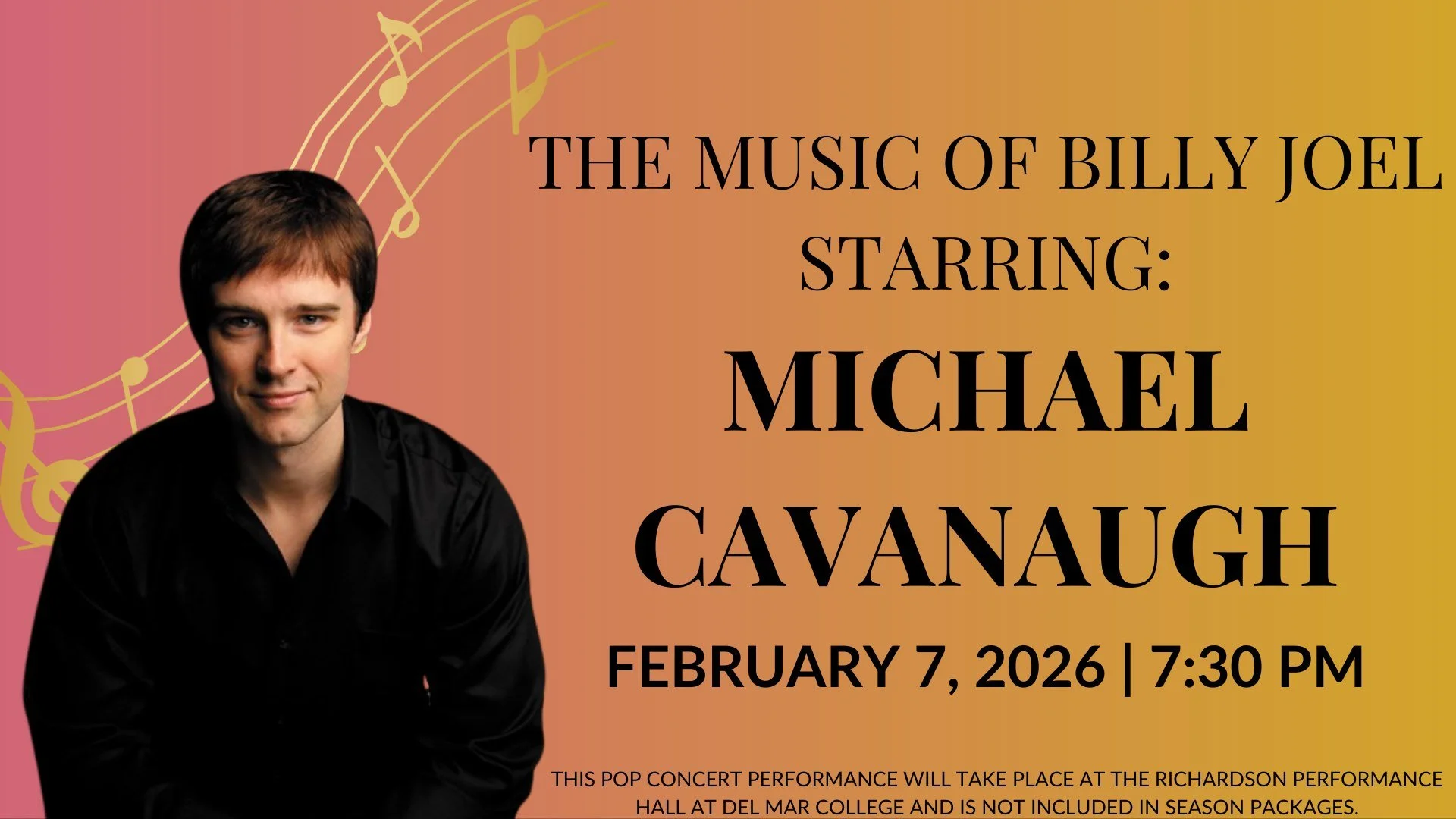 The Music of Billy Joel starring Michael Cavanaugh