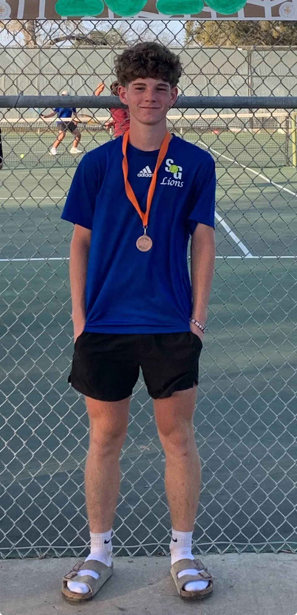  Nathan Flannery-3rd boys singles. 
