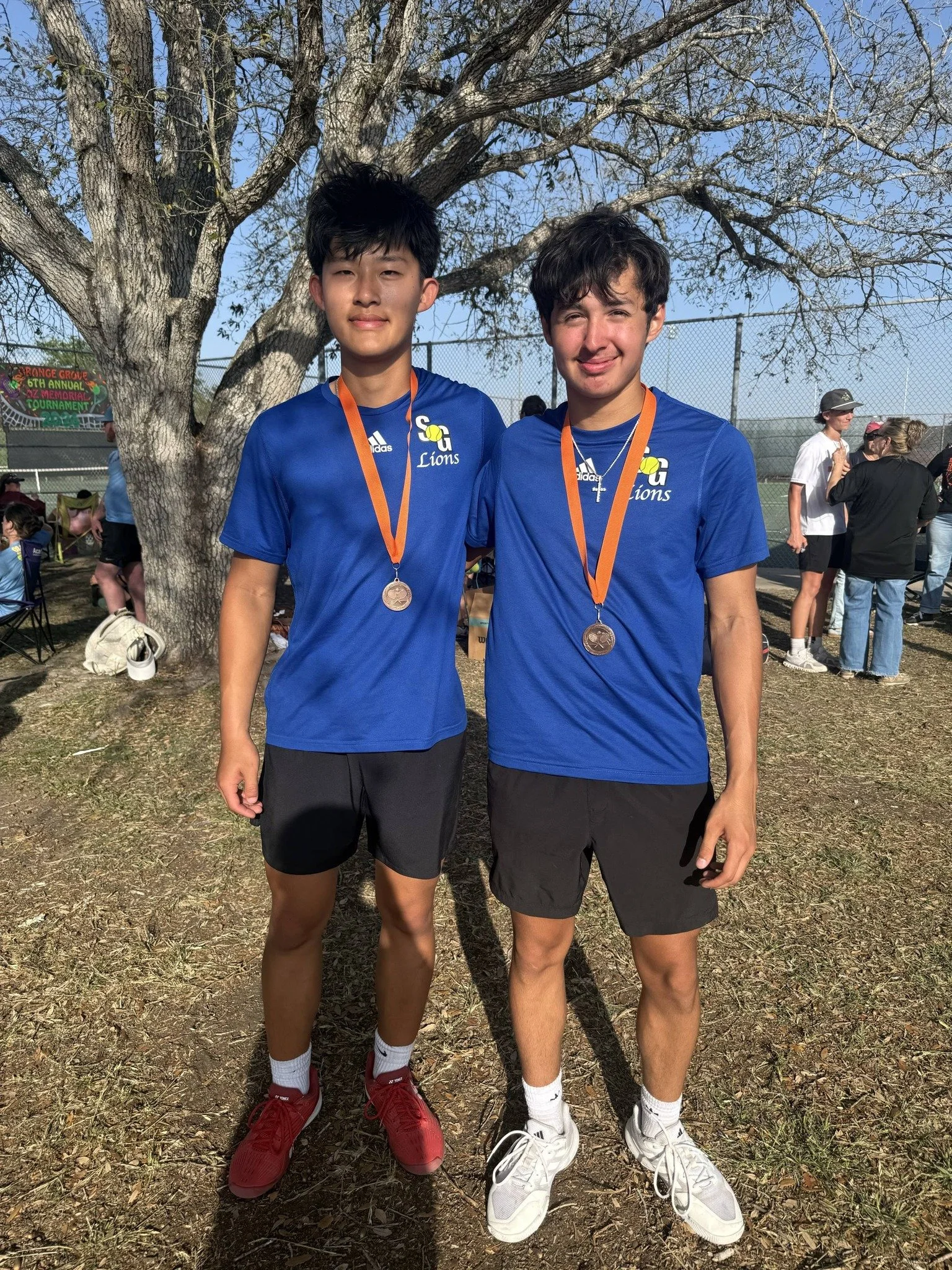  Richard Huang/Kevin Sanchez-3rd boys doubles. 