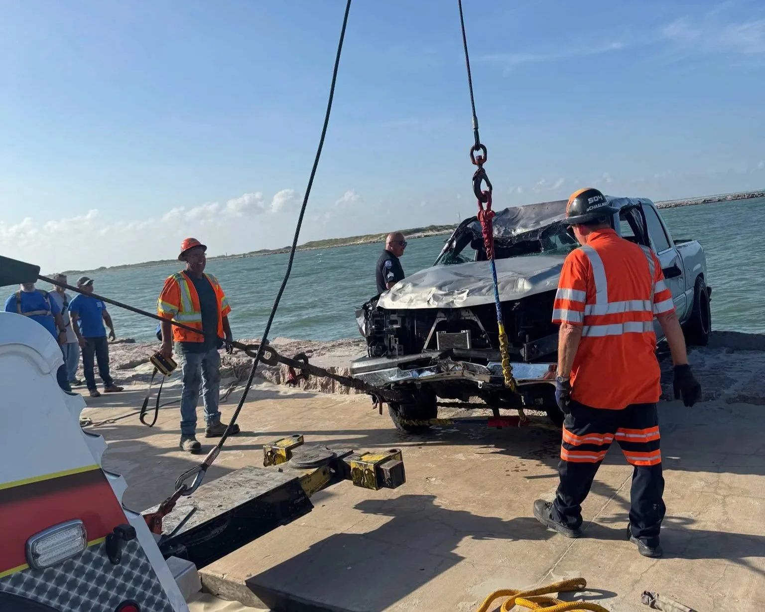 Vehicle Recovered from Port Aransas Ship Channel