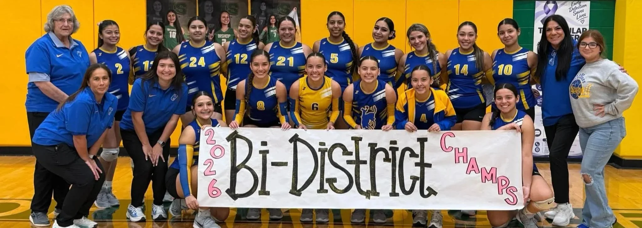 Lady Buckaroos Capture Bi-District Volleyball Championship