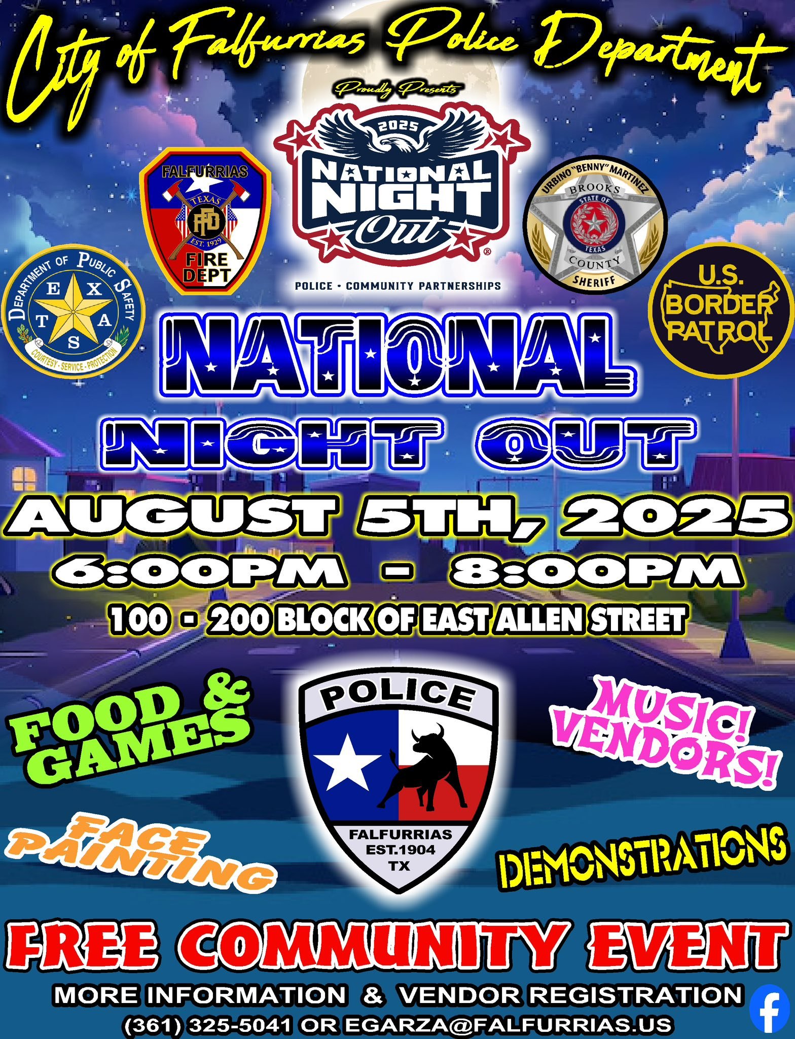 Falfurrias - National Night Out 2025