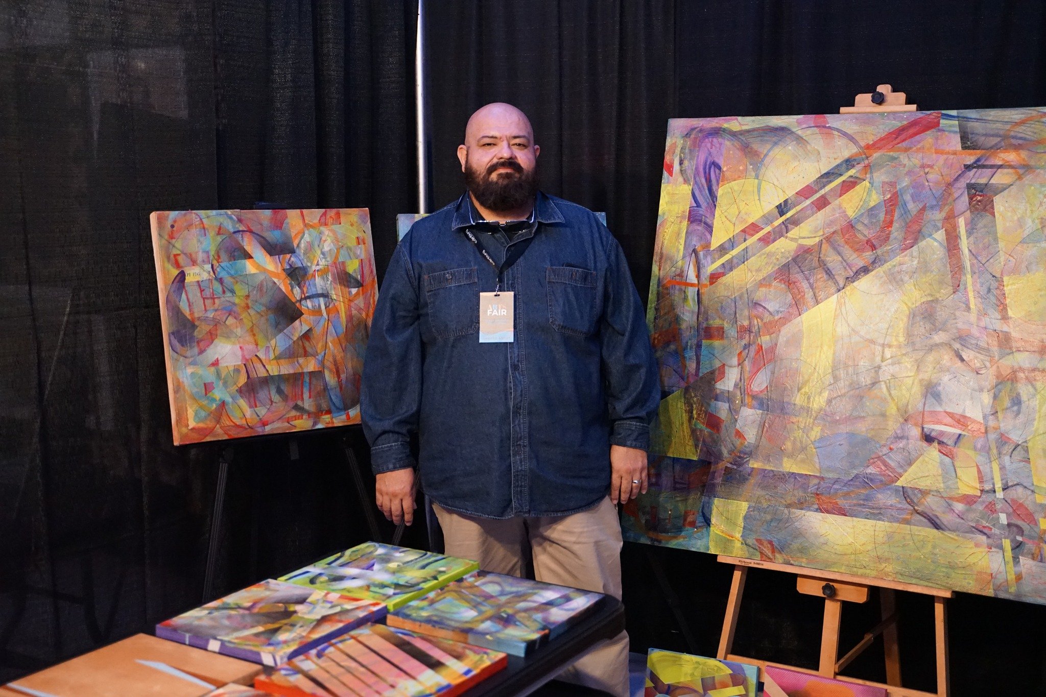 De La Rosa Awarded Best Painting at Inaugural South Texas Arts Fair