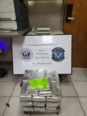 CBP Officers Seize More Than $1.1M in Cocaine at the Progreso Port of Entry