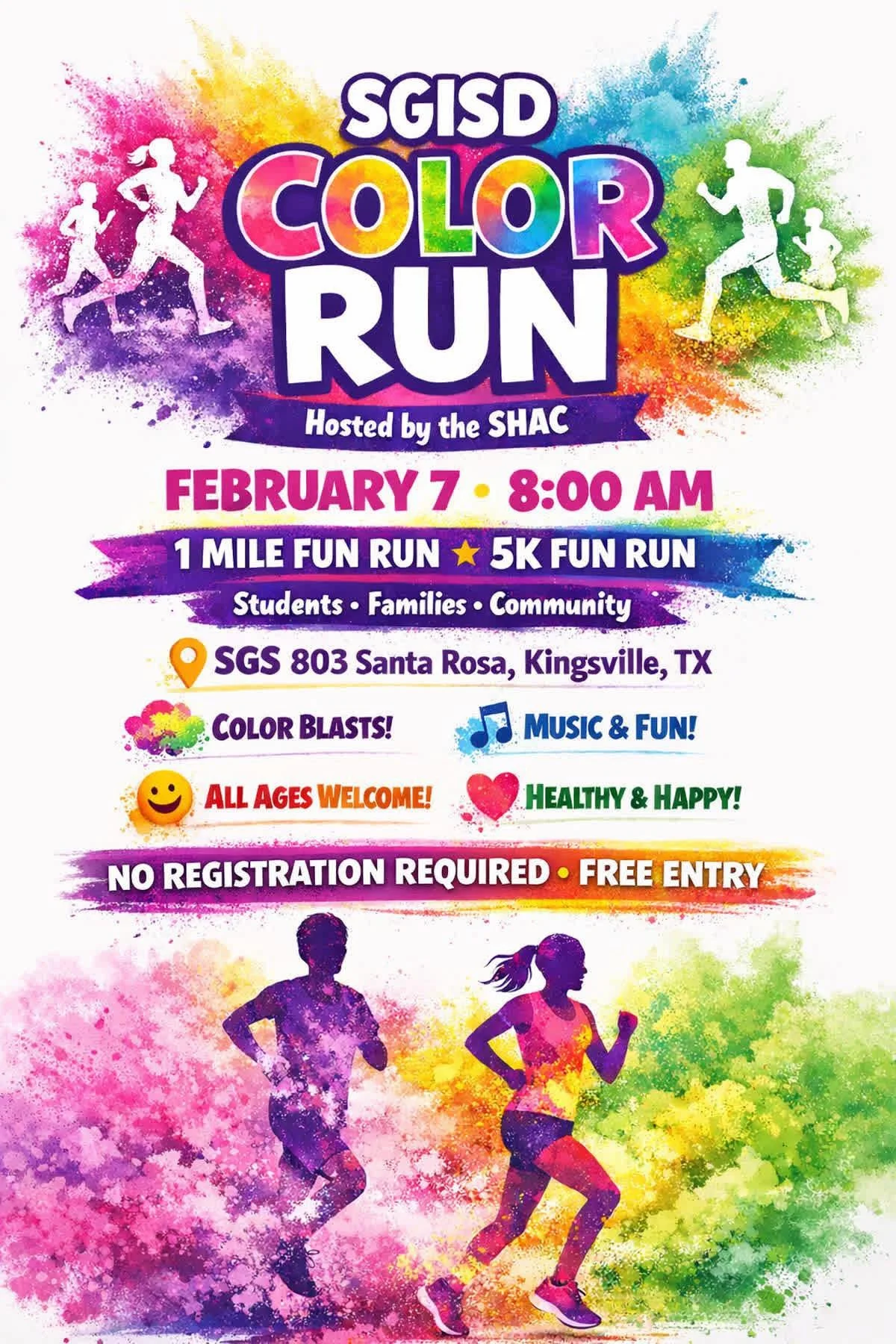 SGISD Color Run