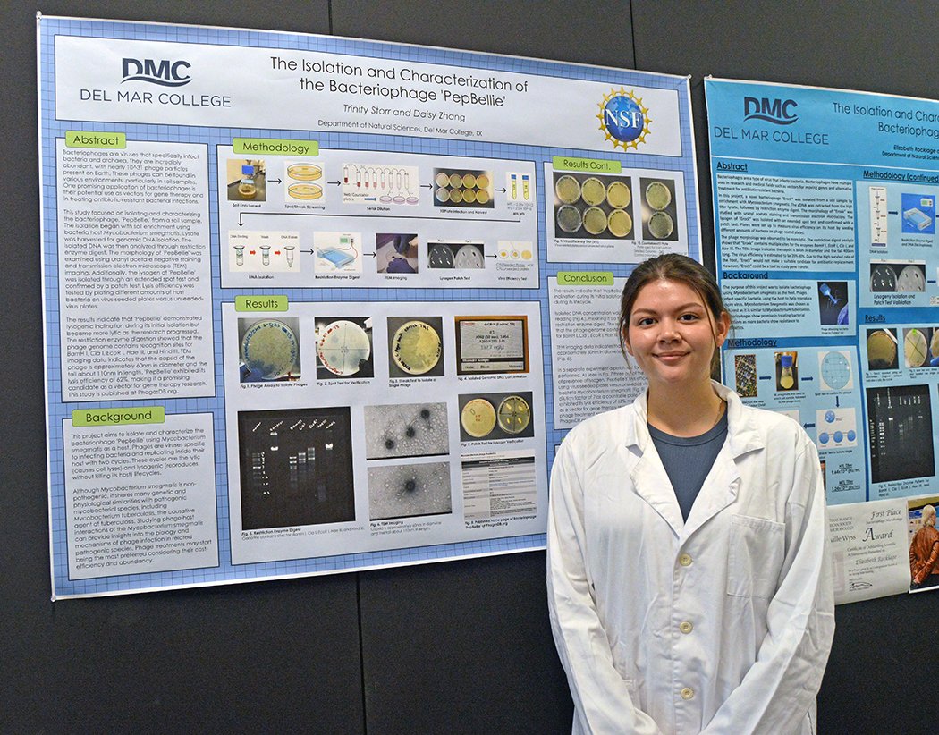 Del Mar College Biotechnology Major Earns Student Award for Excellence