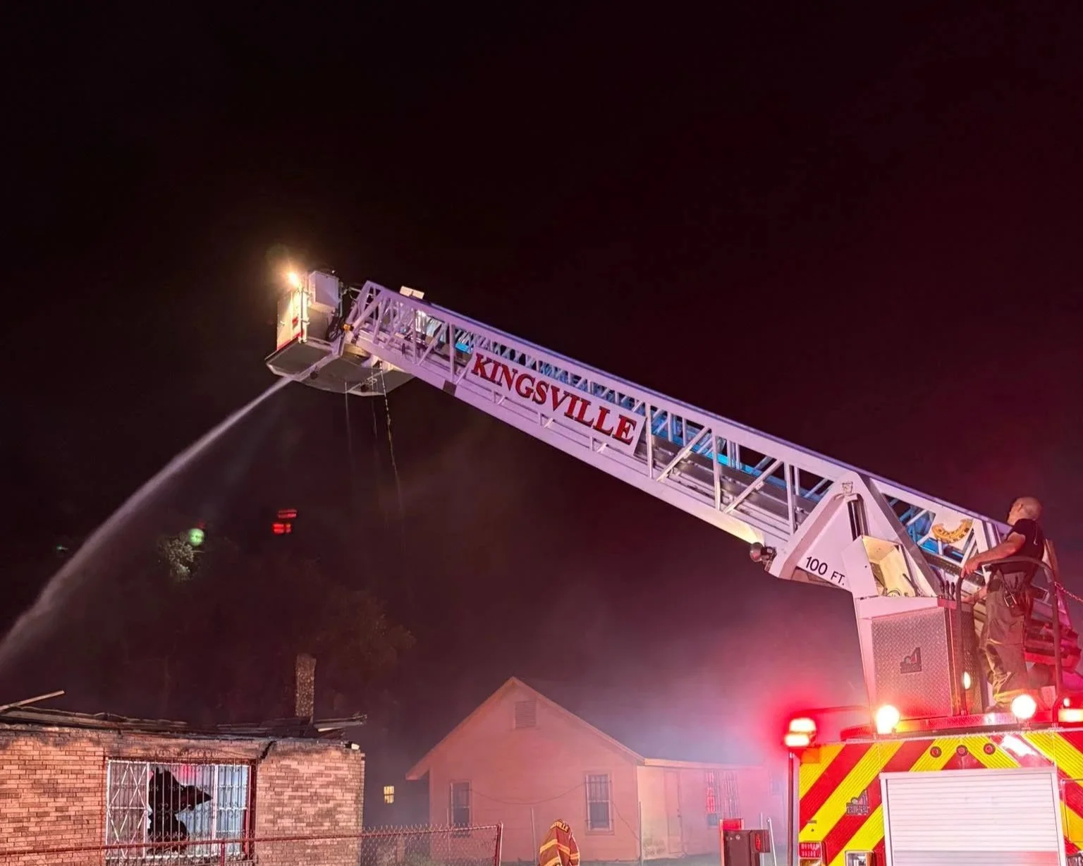 Two Escape Unharmed After Kingsville Fire
