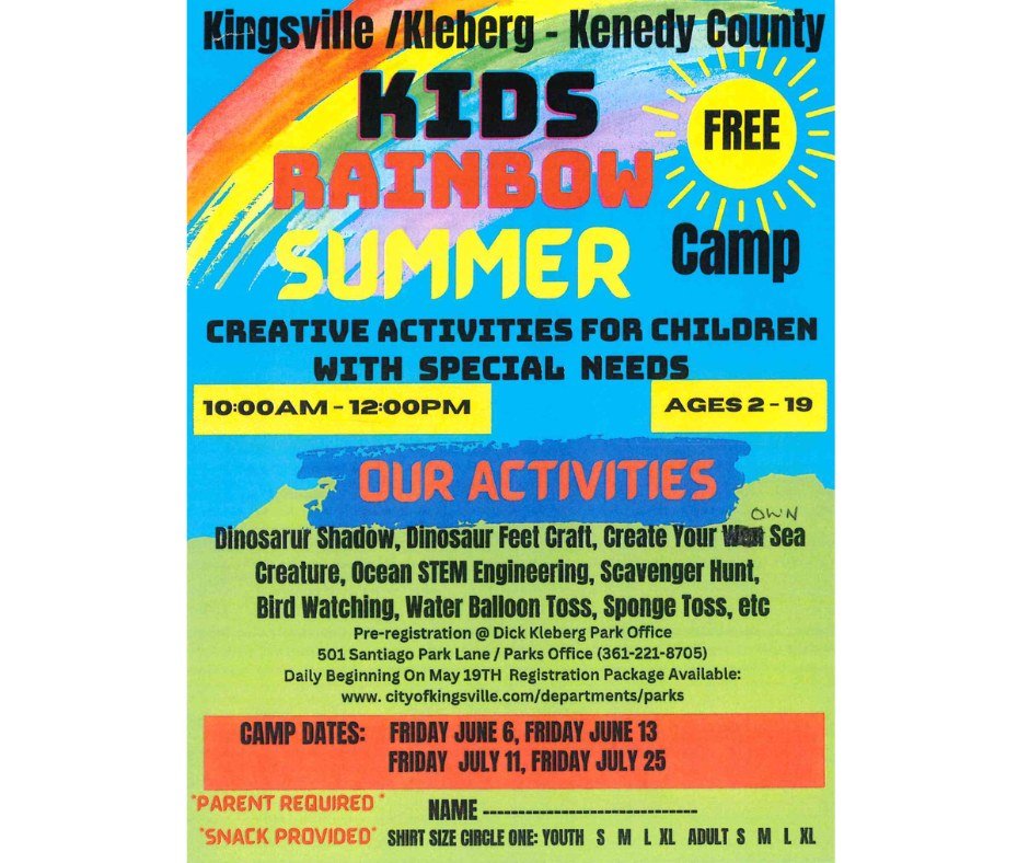 Kids Rainbow Summer