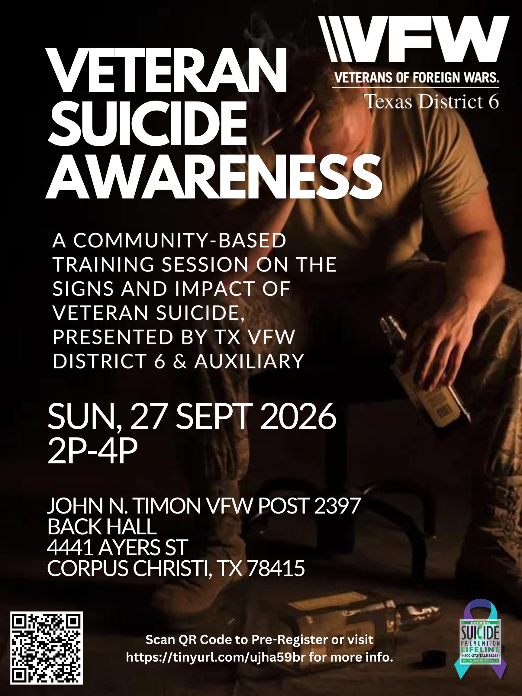 Free Veteran Suicide Awareness Training