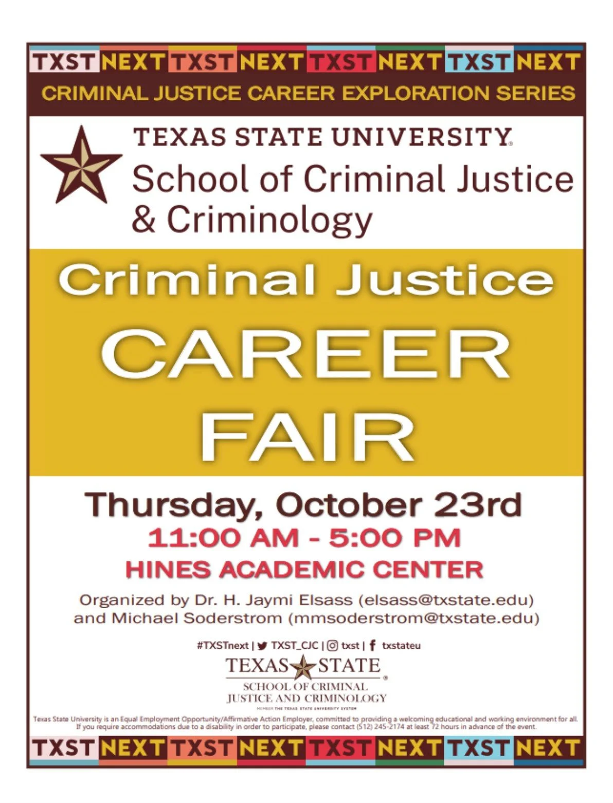 Criminal Justice Career Fair