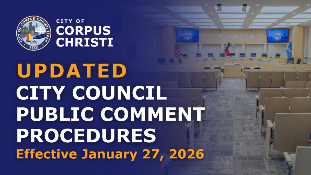 Public Comment at Corpus Christi City Council Meetings&nbsp;