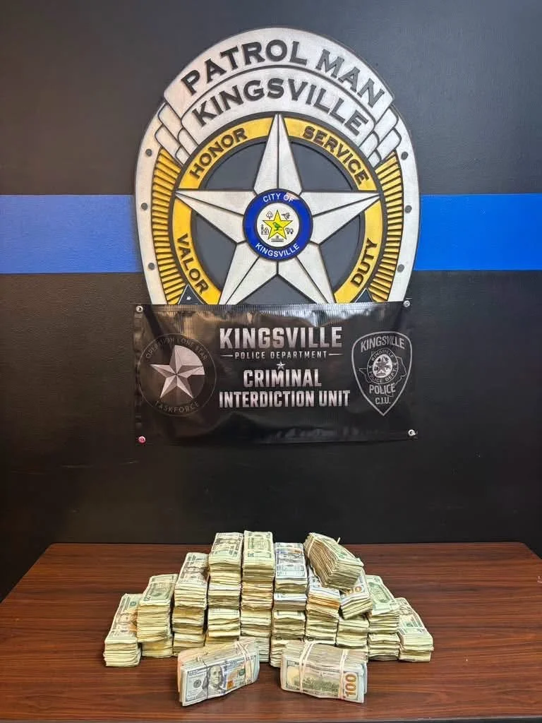 Kingsville PD Assists DEA in Seizure of Approximately $300,000