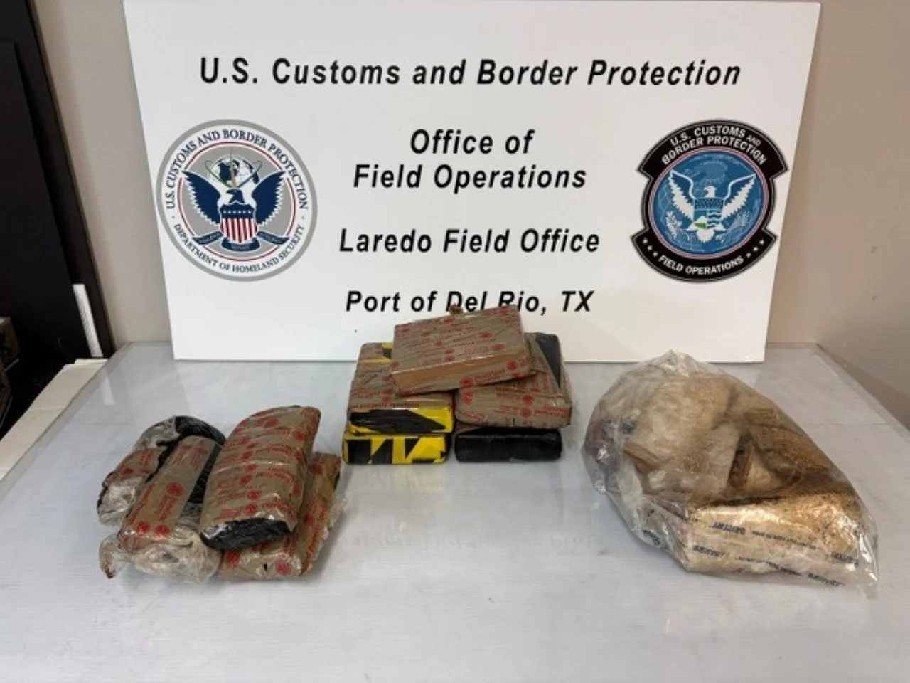 CBP Officers Seize More Than $550k in Methamphetamine, Heroin