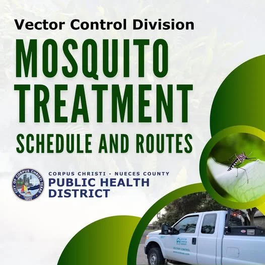 Mosquito Treatment Schedule and Routes