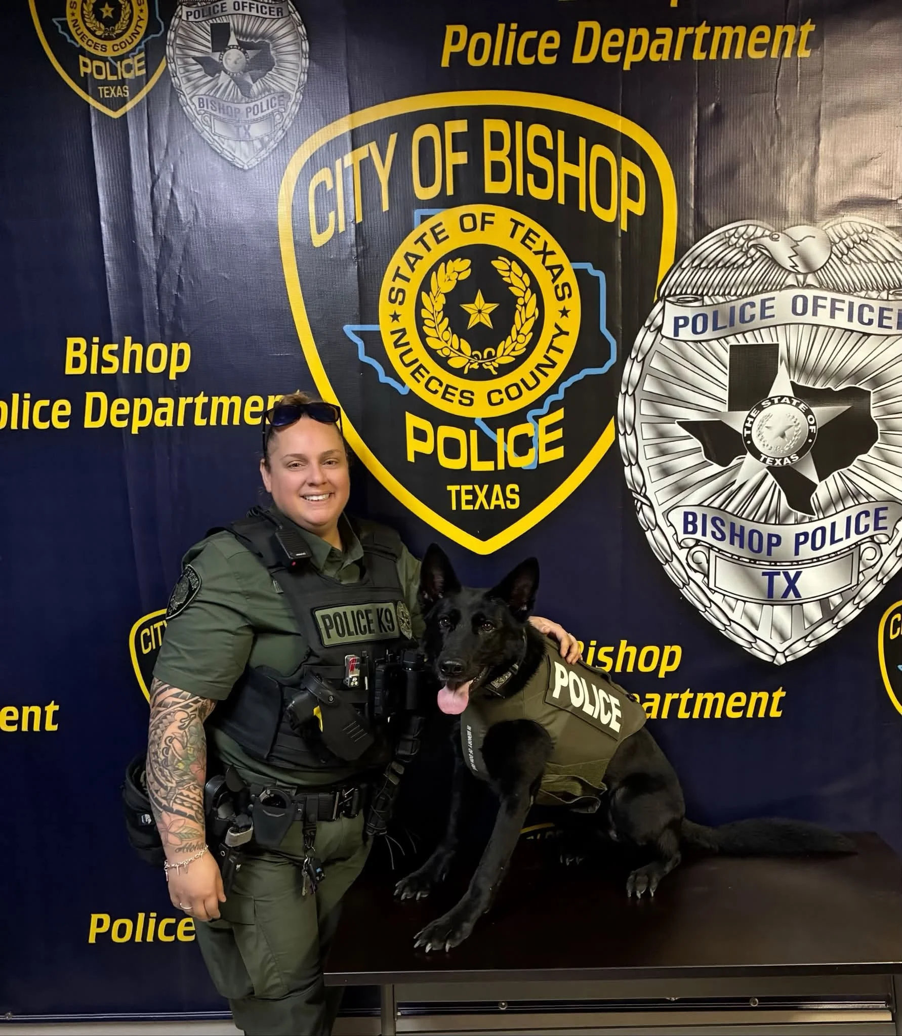 K9 Aida Receives Donation of Body Armor