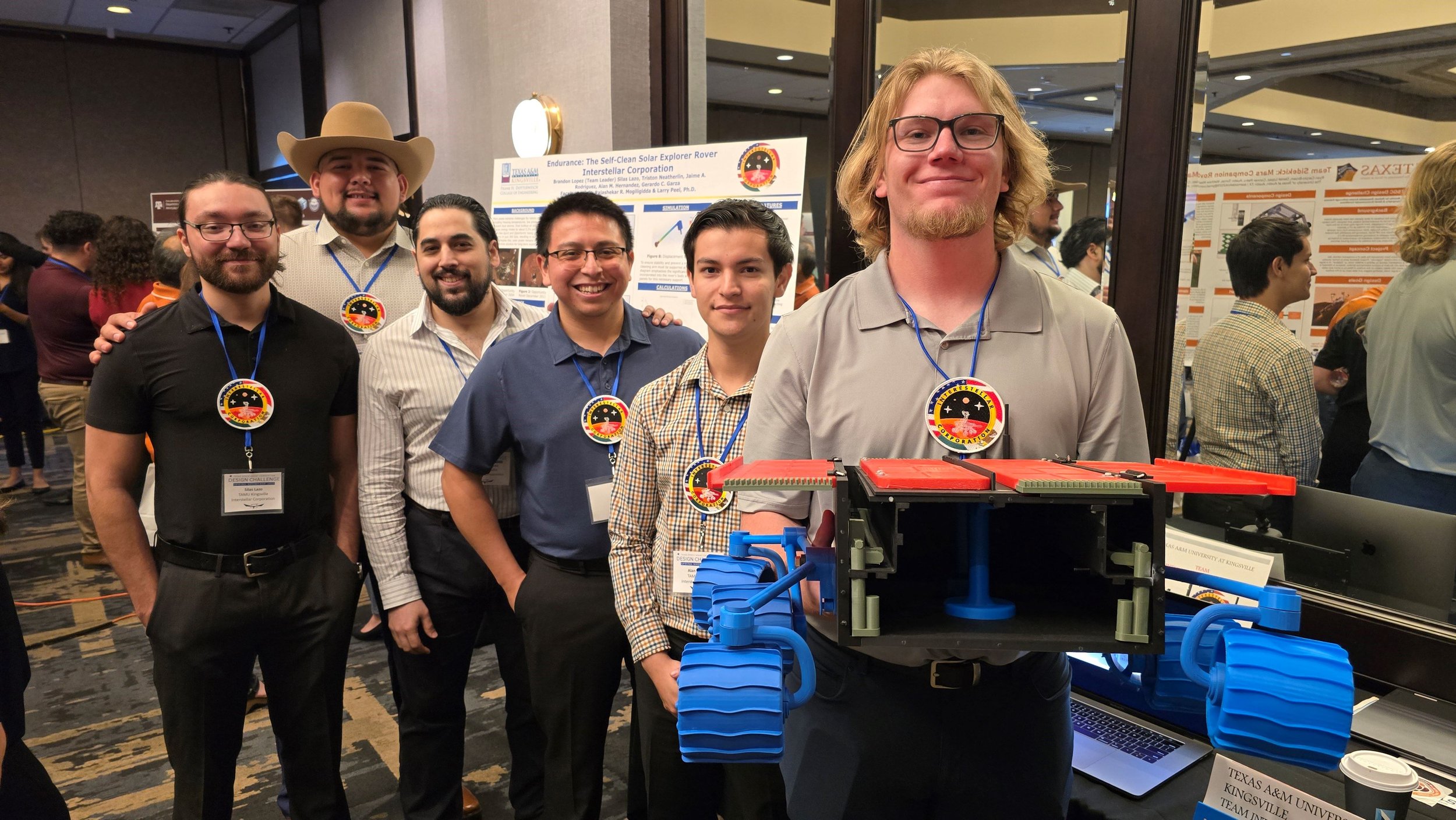 TAMUK Engineering Team Receives Awards for NASA-Based Project