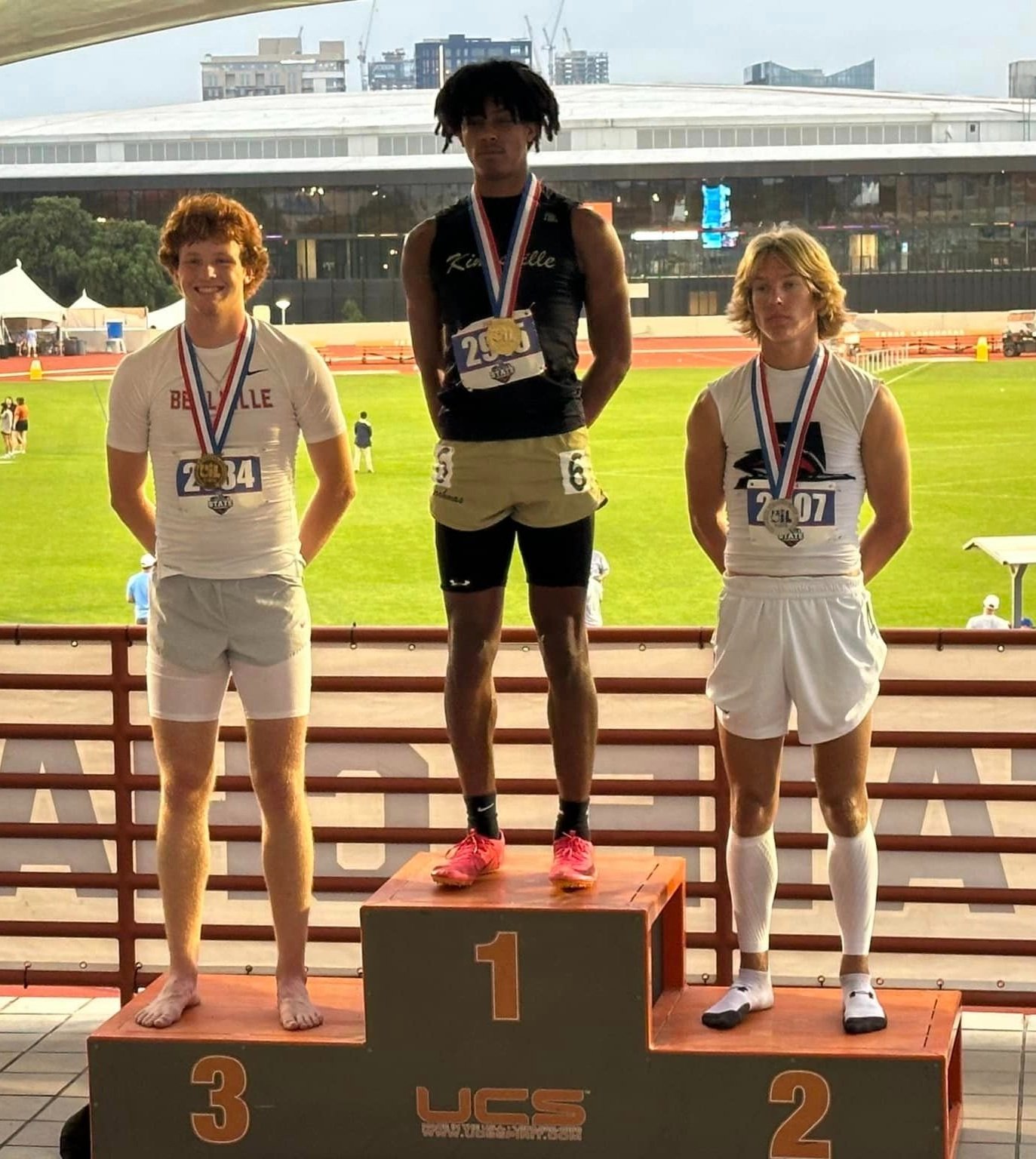 Jasiah Rivera, 1st State Champion for Track and Field Event at H.M. King