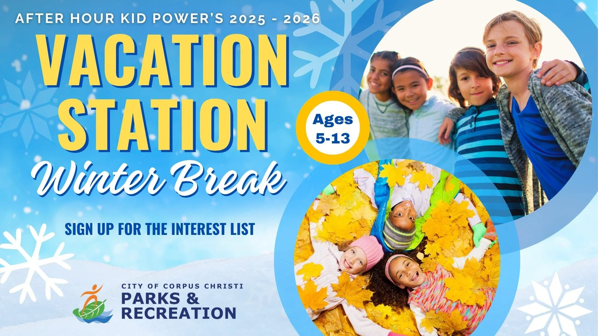 Vacation Station Christmas Break 2025