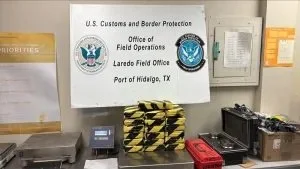 CBP Officers Seize $605K in Cocaine at Pharr International Bridge