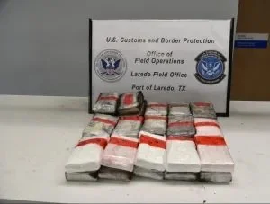 CBP Officers Seize Over $2.9 Million in Cocaine at Laredo Port of Entry
