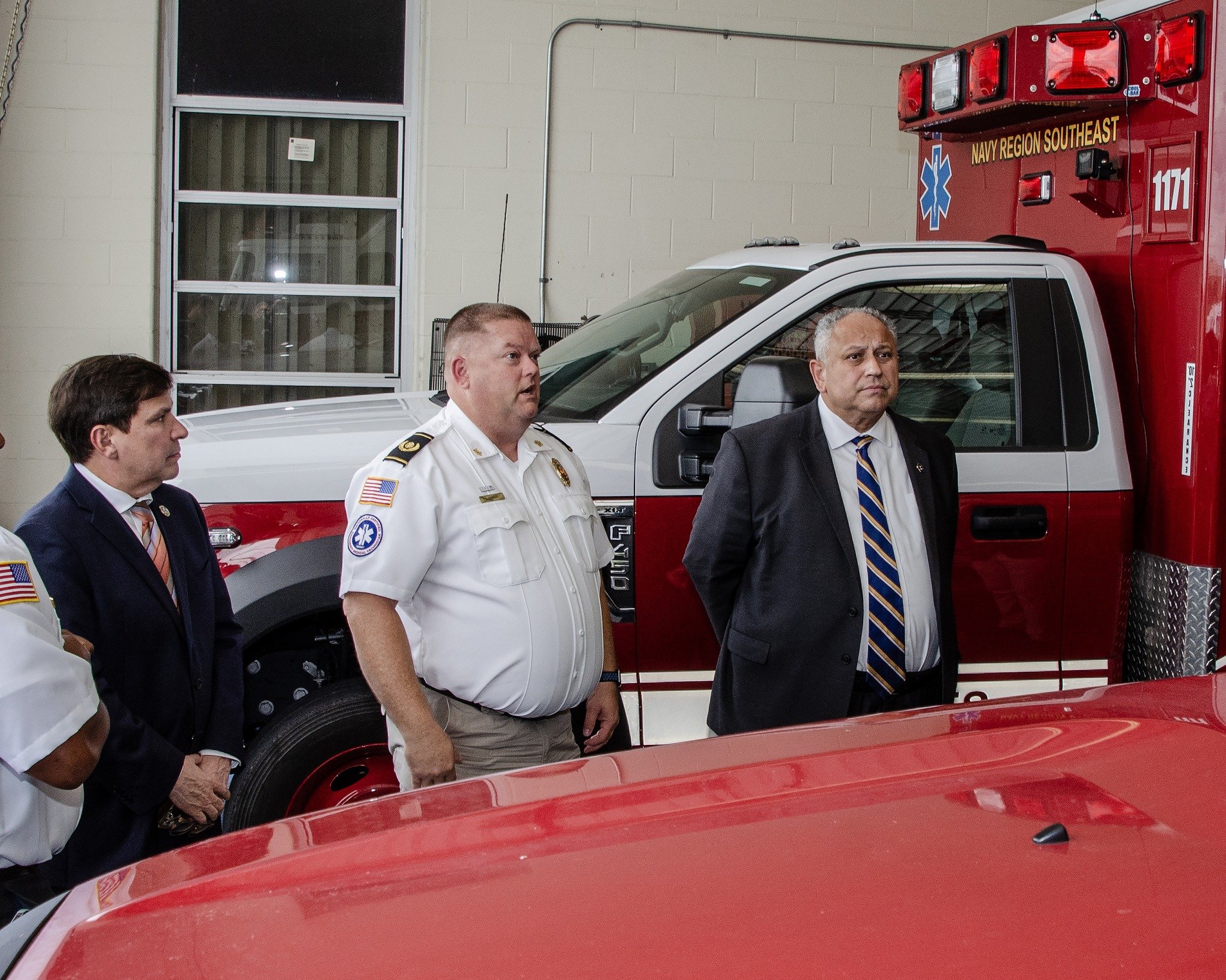 Navy Secretary Visits Kingsville