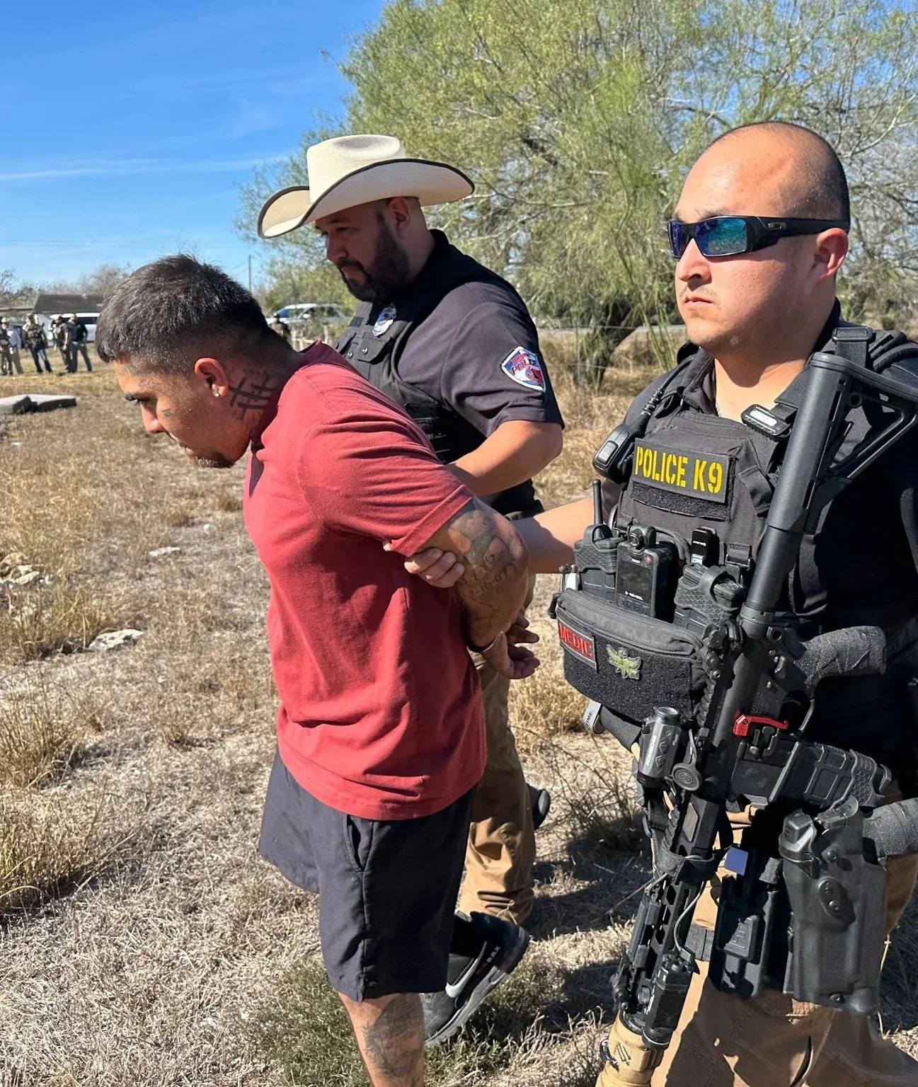 Premont Man Arrested After Multi-Agency Manhunt Following Threats, Officer Assaults