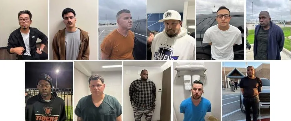 CHILD PREDATORS ARRESTED