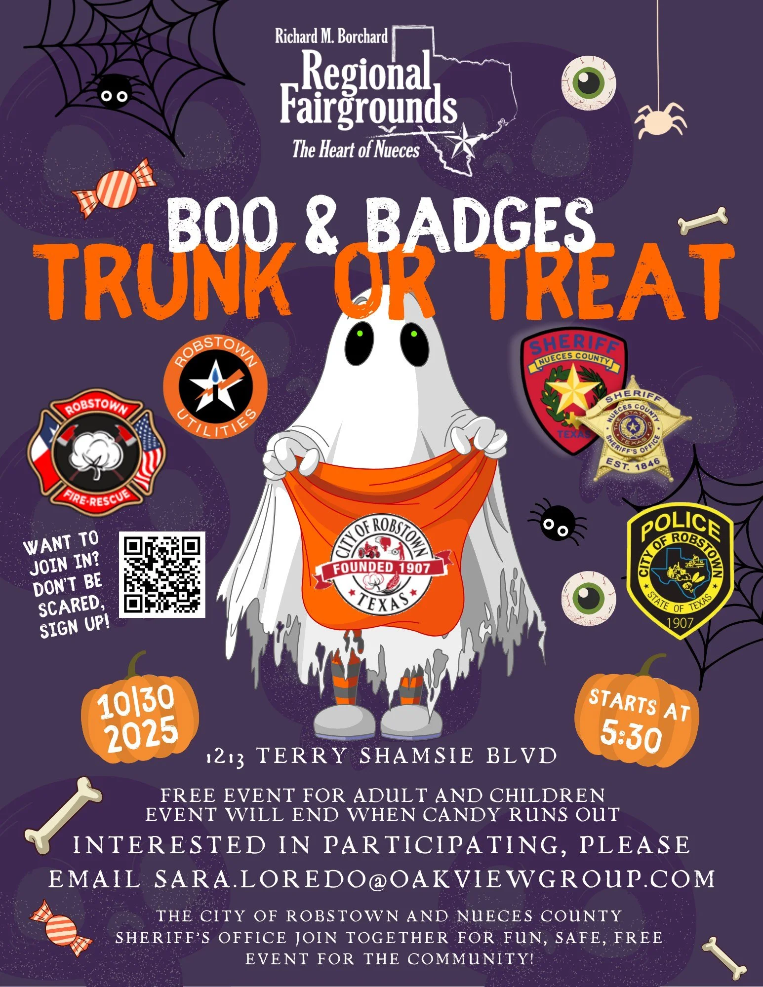 Boo & Badges Trunk or Treat