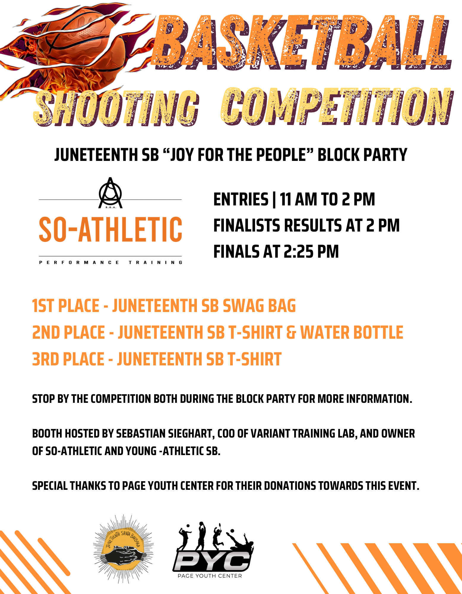 Basketball Shooting Competition - SO-Athletic