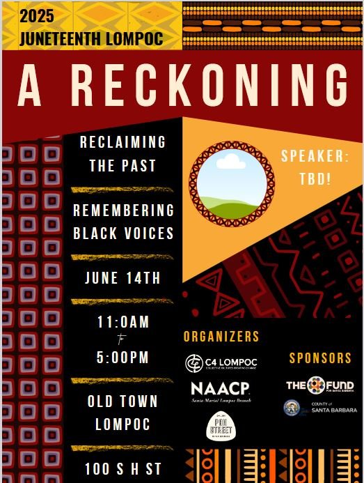 2025 Juneteenth Lompoc "A Recokoning"