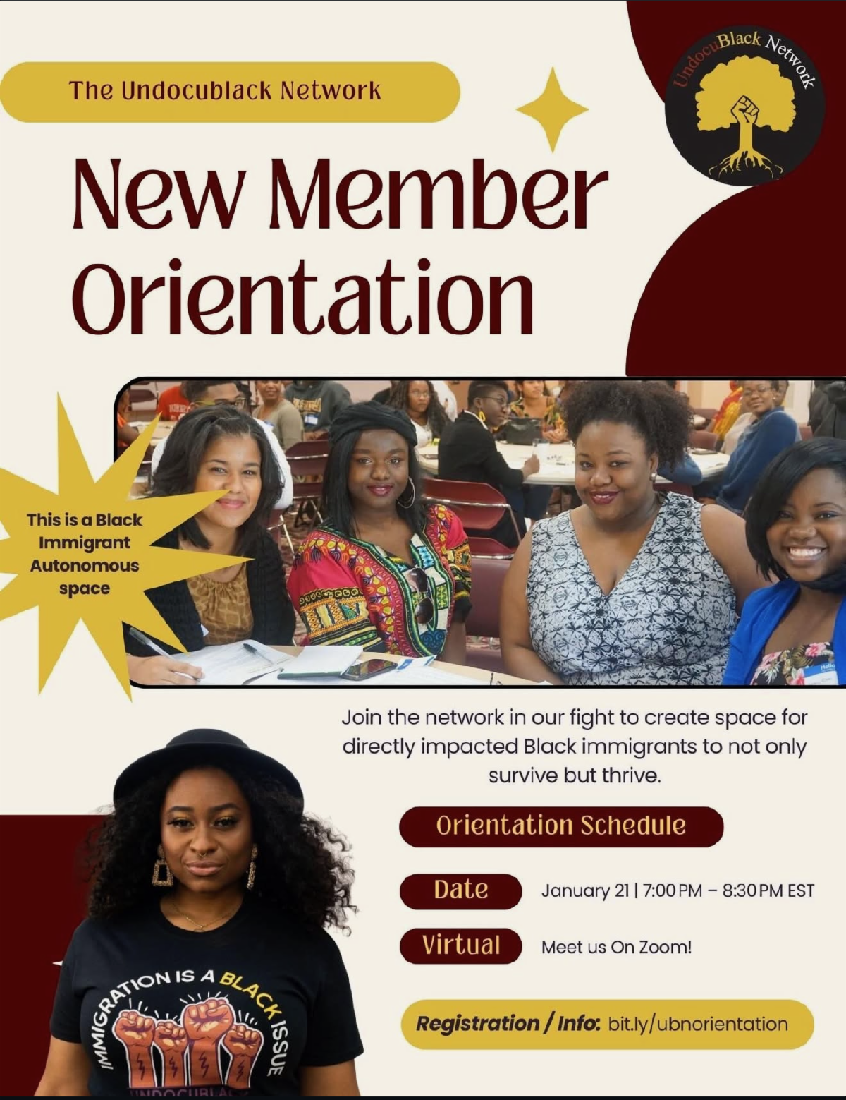 UndocuBlack Network New Member Orientation