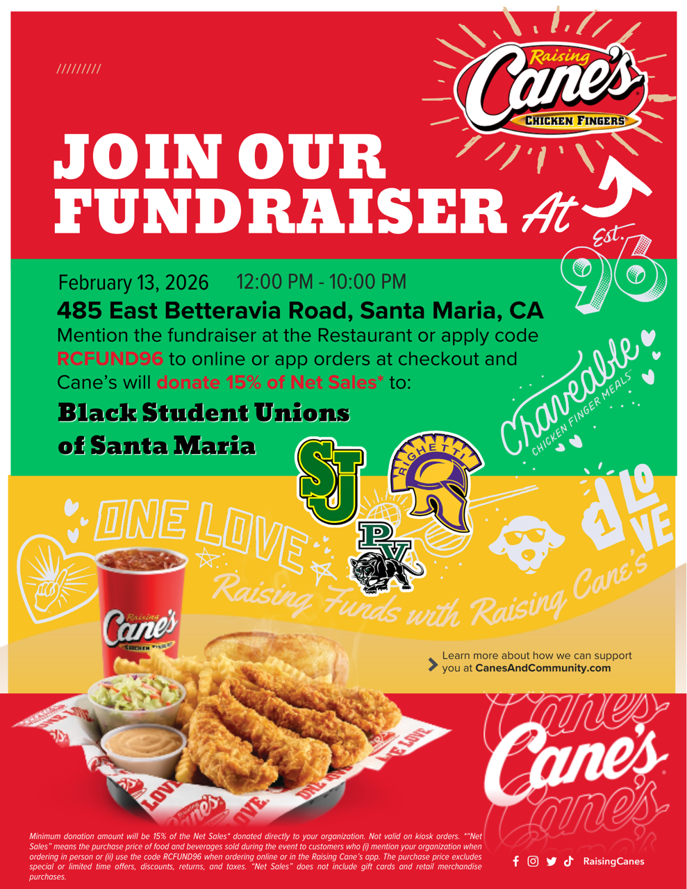 Santa Maria BSU Fundraisers