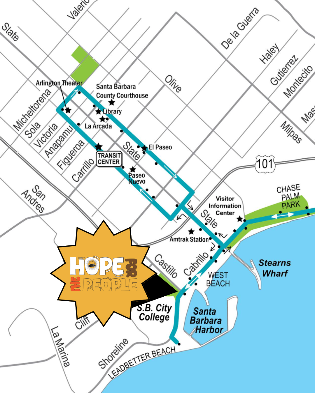 Travel to Juneteenth SB Sustainably!