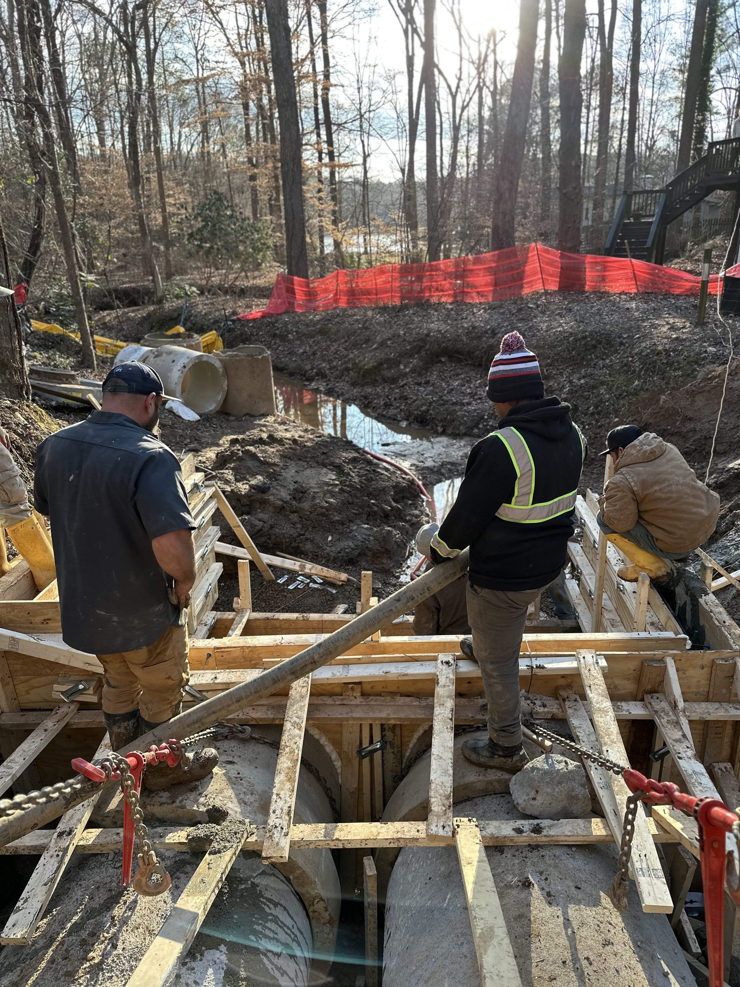 underground utility company