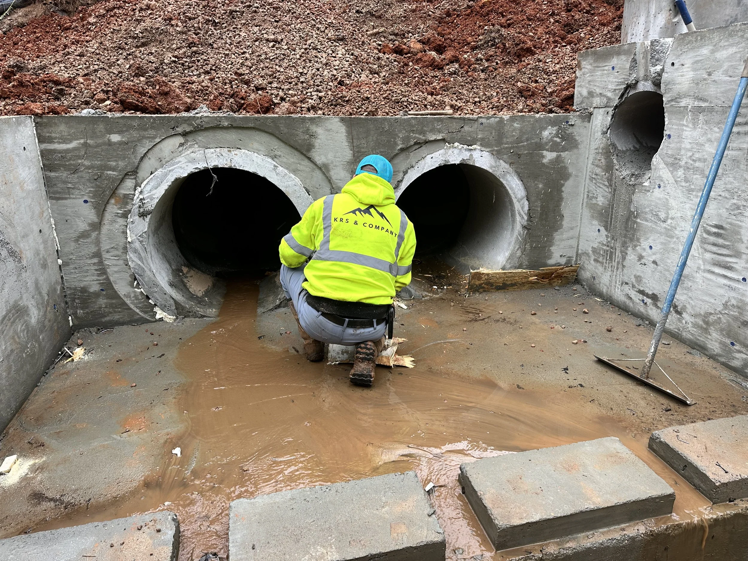culvert installation
