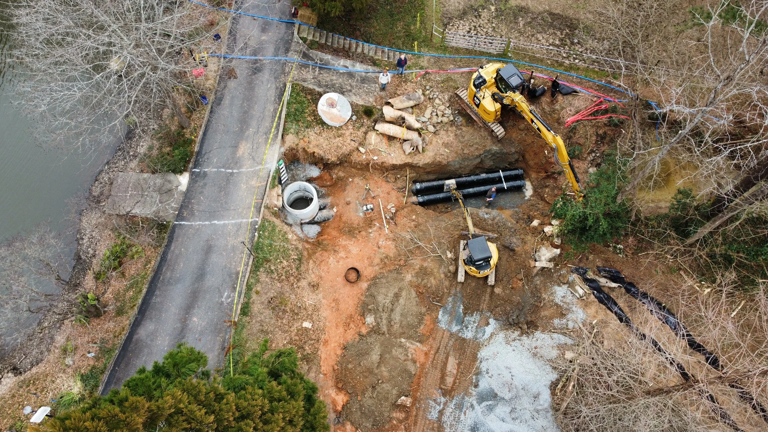 Culvert replacement Cumming, GA