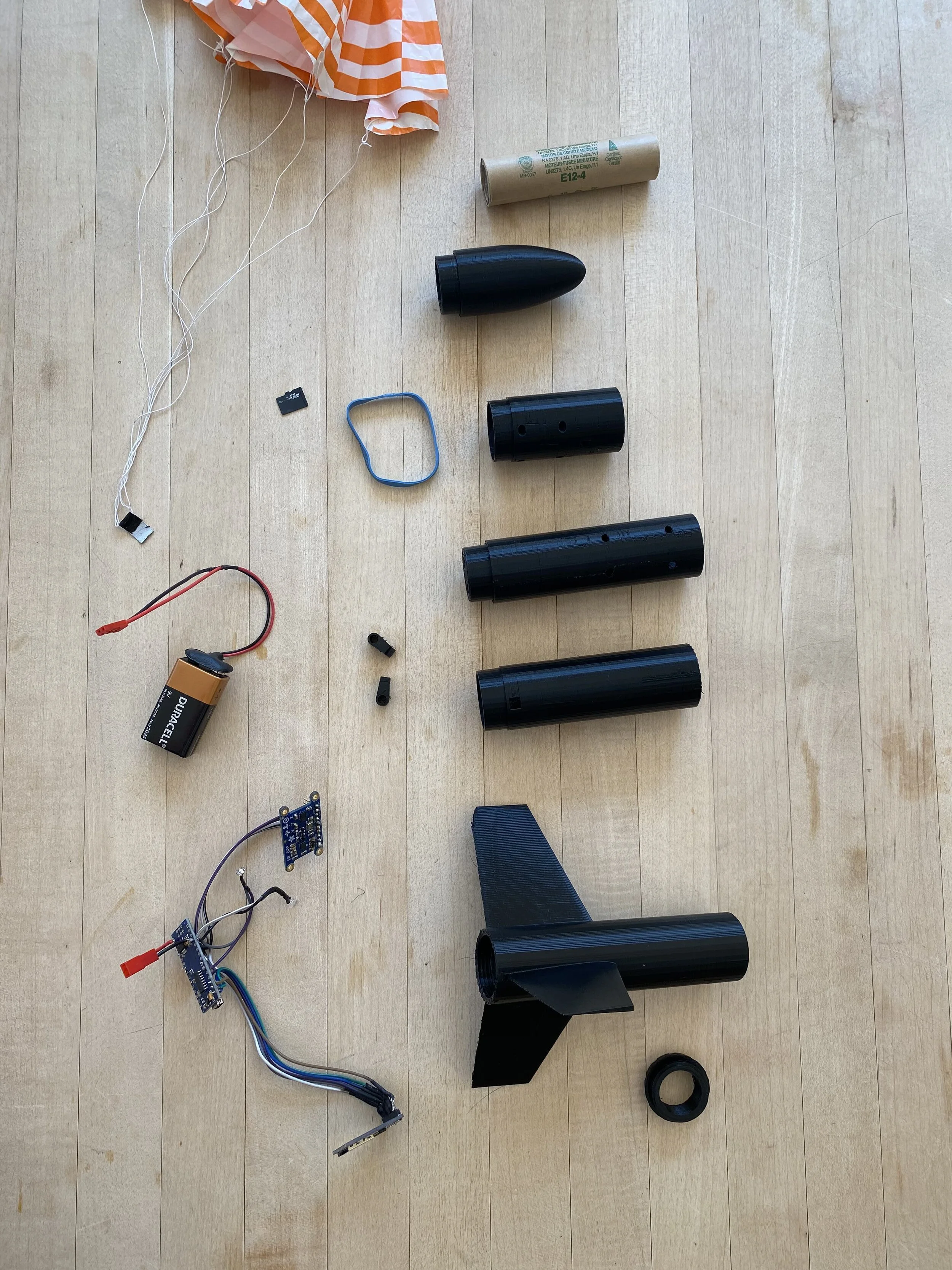 Parts Required for V2 Assembly