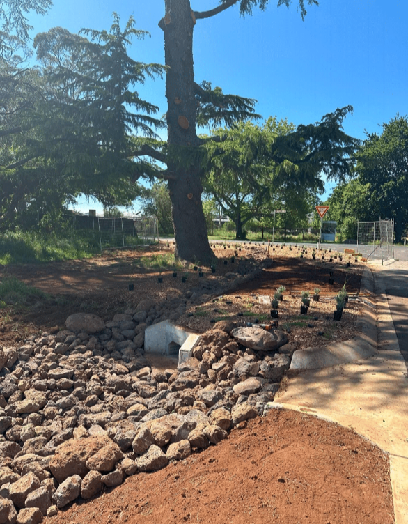 Entrance works at Middleton Field — MIDDLETON FIELD