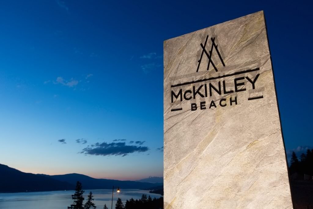 McKinley Beach Welcome Sign