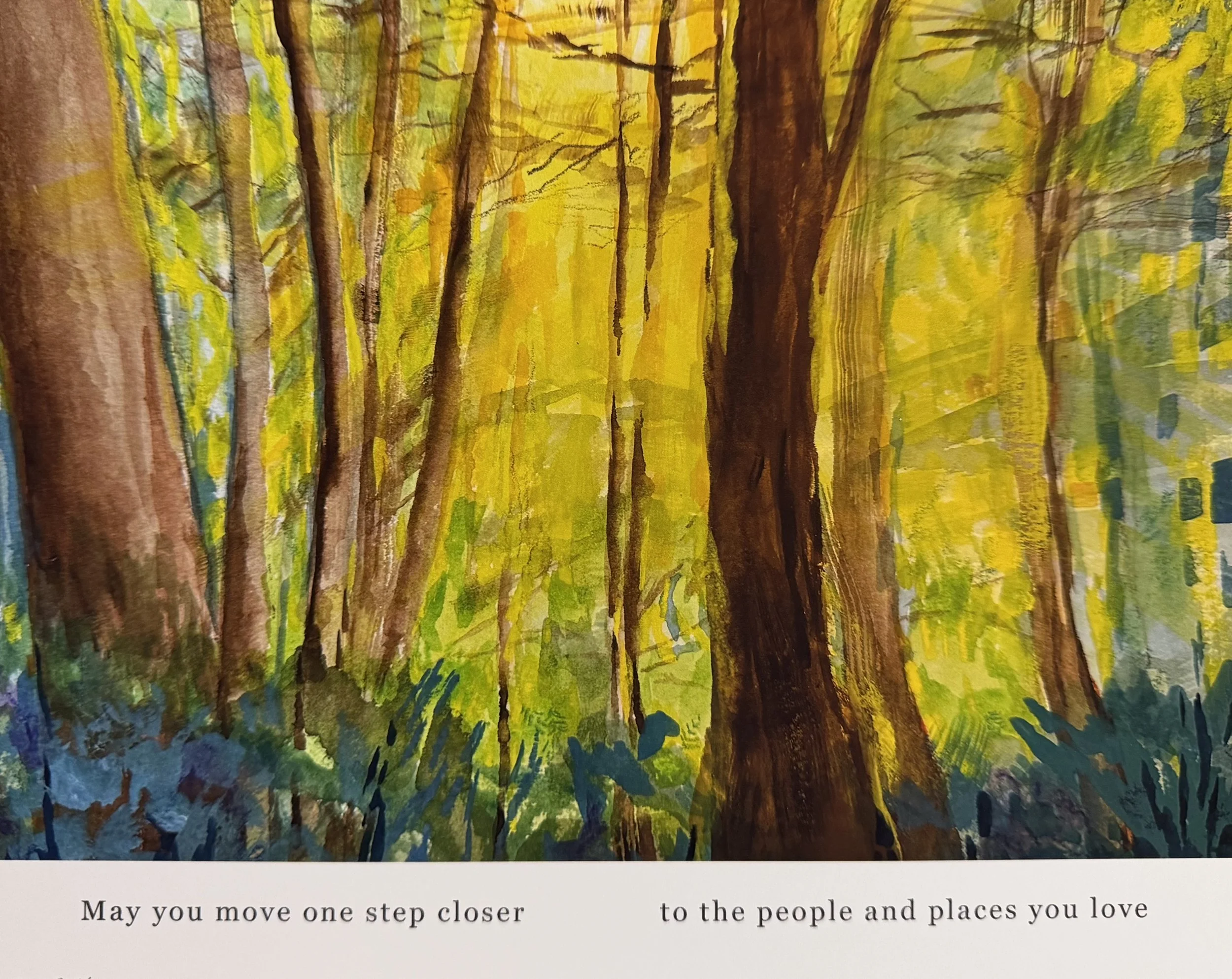 WISHES print: Step closer