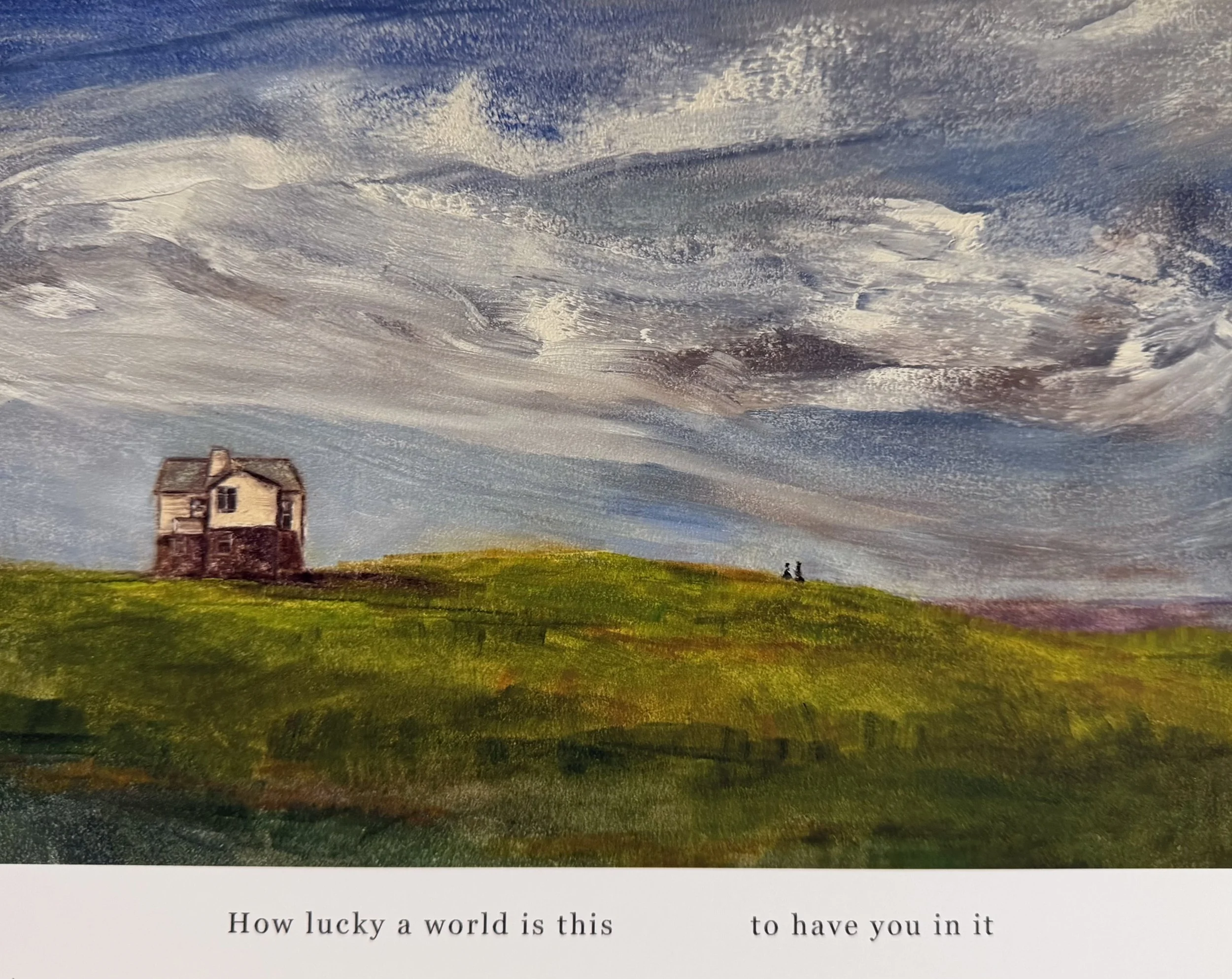 WISHES print: Lucky world