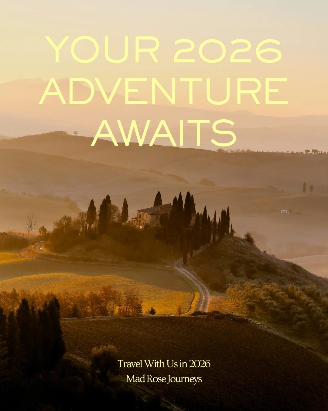 Our 2026 calendar is live! ✈️ From France to Italy to Spain, discover trips that go beyond the guidebooks ... hidden vineyards, secret suppers, and art off the beaten path. Want something custom? We’ll make it happen, just for you. Get in touch