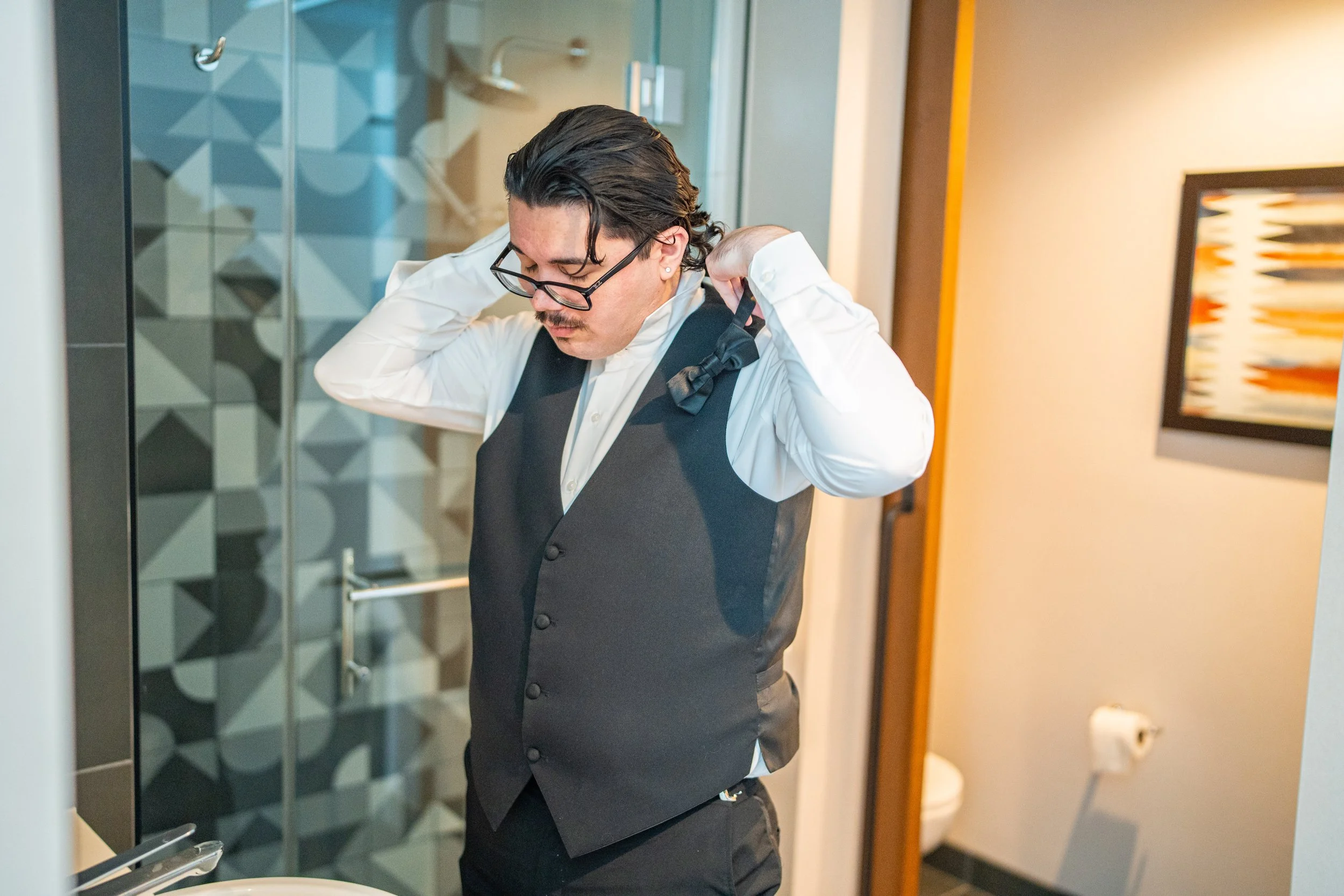 Groom Prep Wedding Photography 9