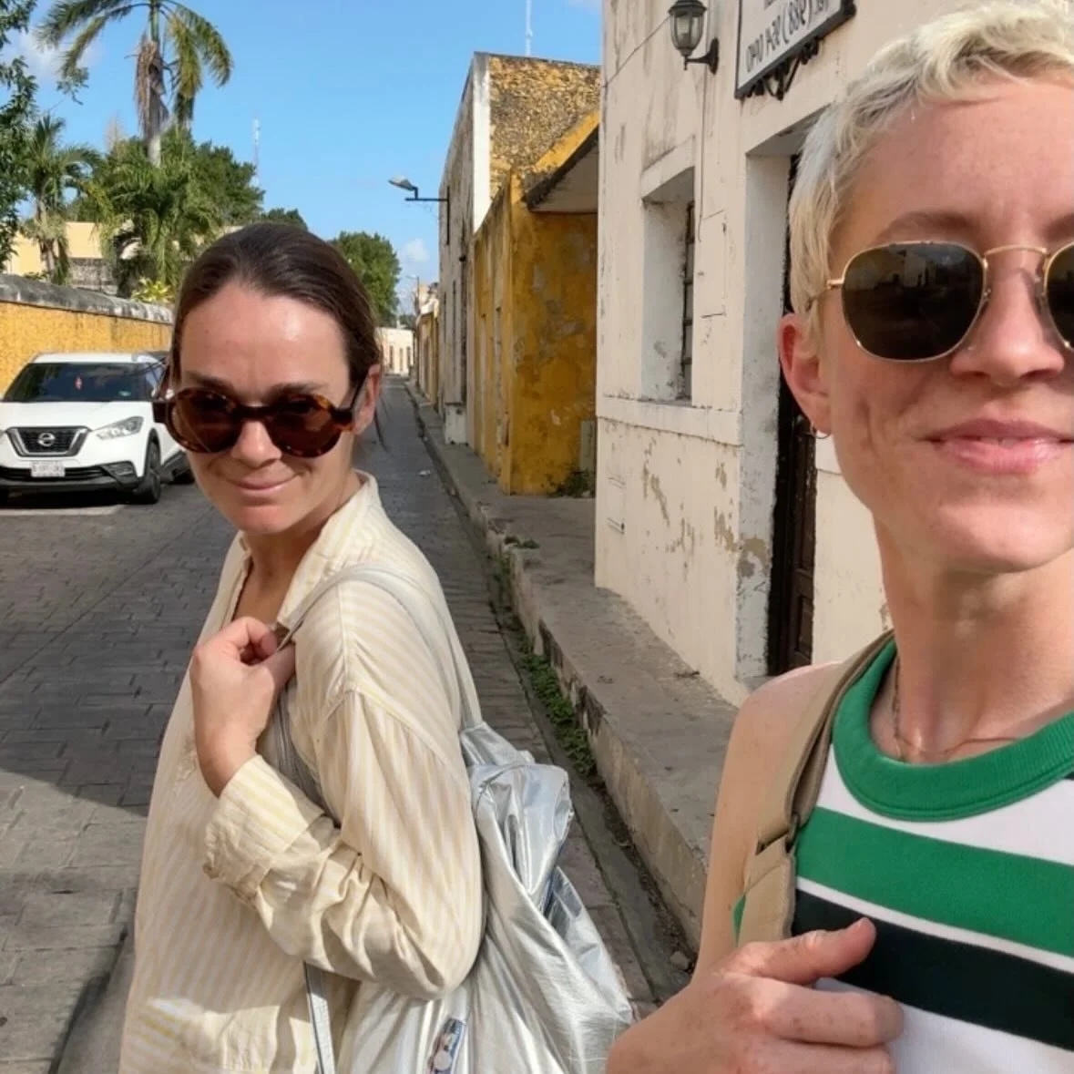 Last night we told a nice man we were going to Izamal today. &ldquo;Very beautiful. Very hot&rdquo; he said. Nailed it.