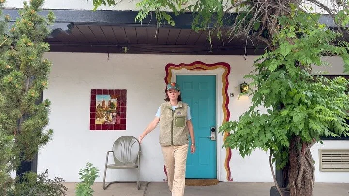 I think the motor lodge was the single best thing that happened in the history of travel. We really were meant to build out, not up. Room 28, I hate to leave ya, you have been oh so good to a gal. But the good news, is that in my four spins through @