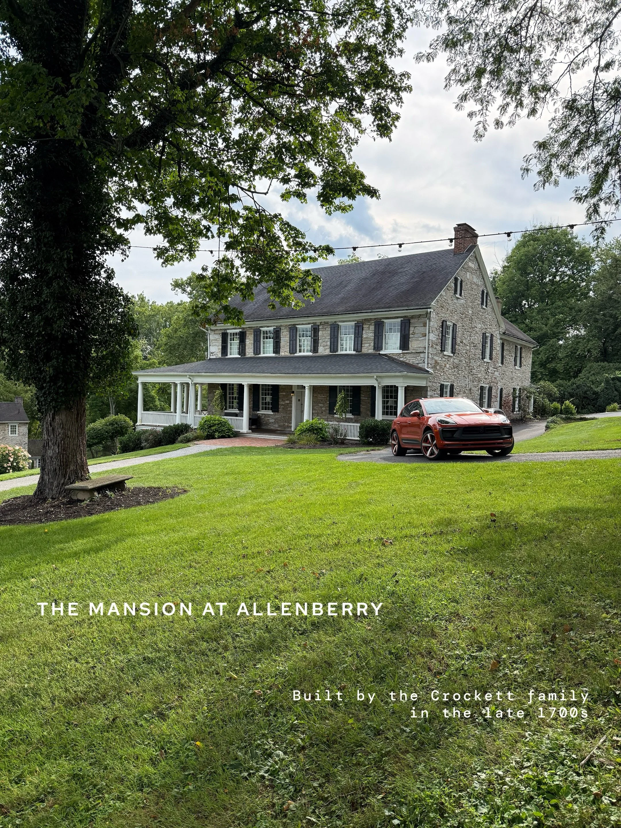 Endless kudos to everyone out there keeping up the old old. The mansion @allenberryresortandspa was built by the Crockett family in the late 1700s (!!) and expanded by the Beltzhoovers in the early 1800s. Much of the old has been kept and maintained,