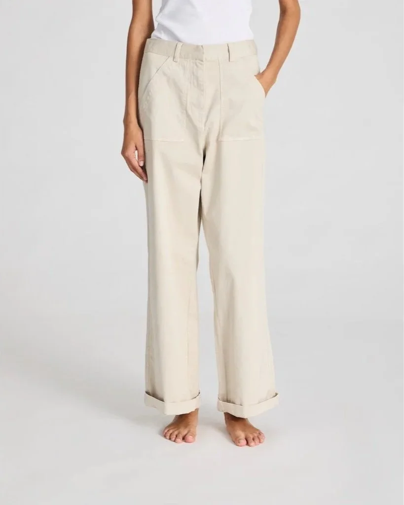 Tinne Cotton Twill Pant, by Gai + Lisva