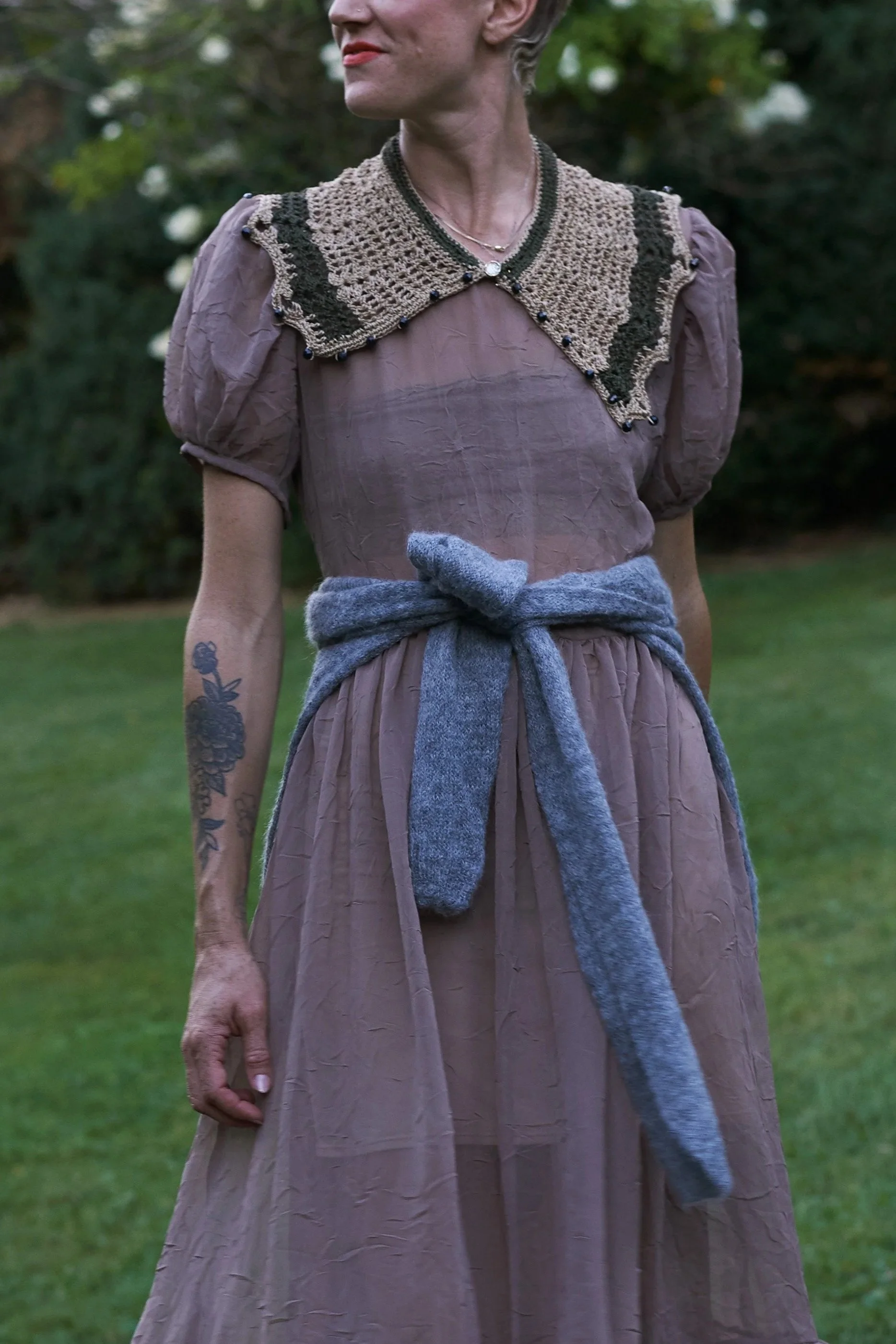 Crocheted Collar, by Vernâculo