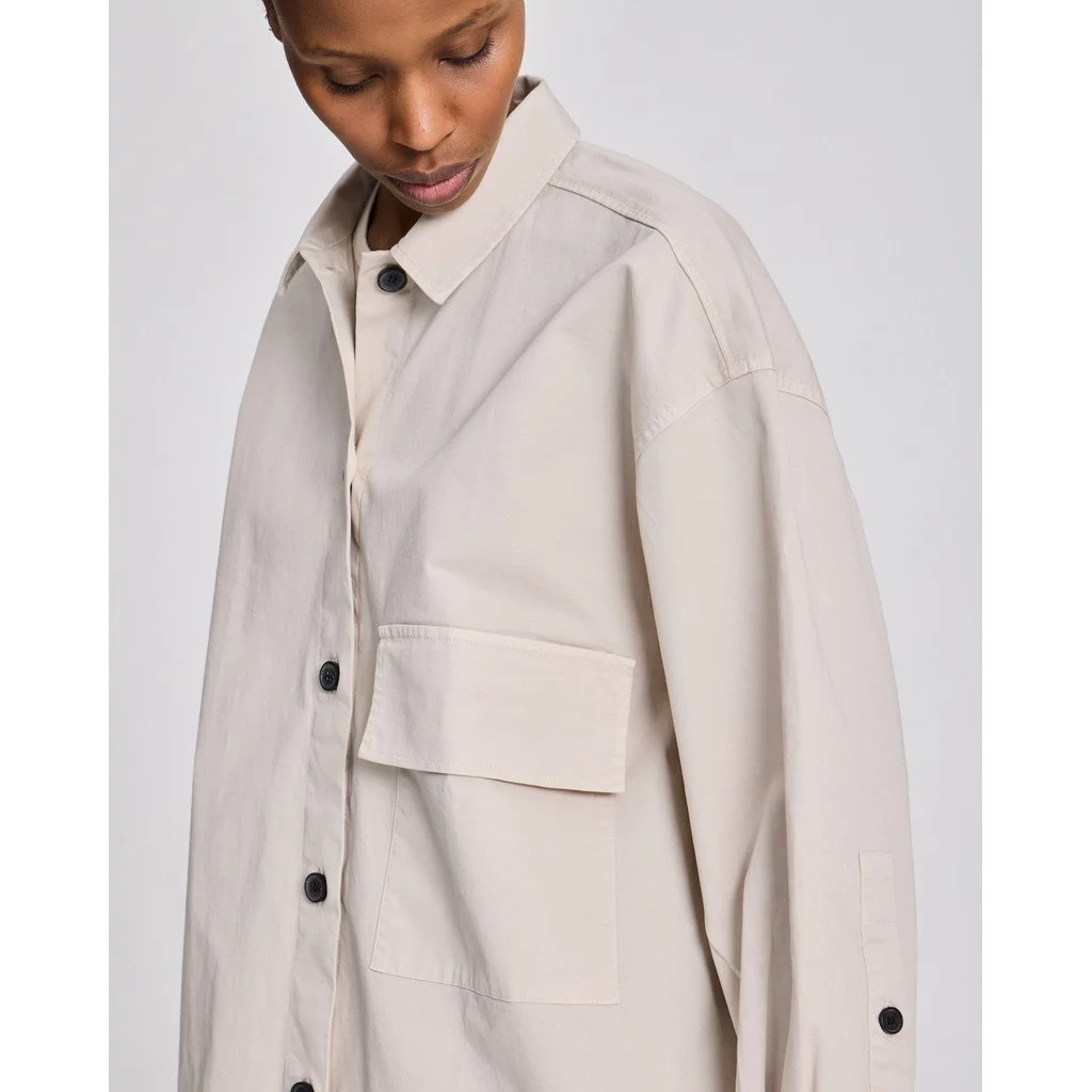 Pauline Stretched Twill Shirt, by Gai + Lisva