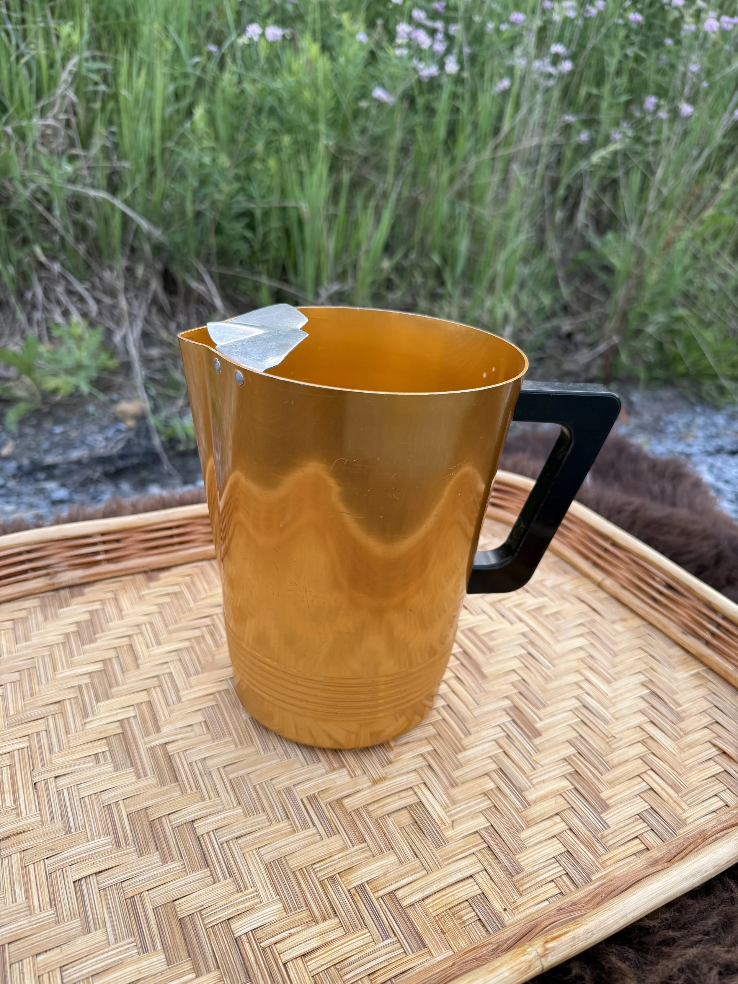 Copper Toned Metal Pitcher 1.jpg